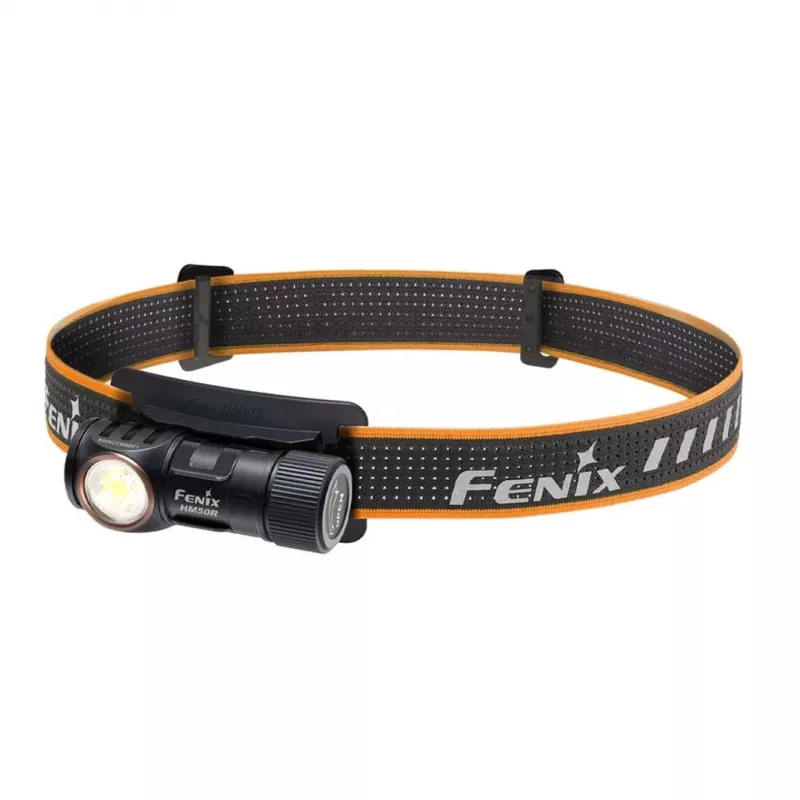 Čelová lampa Fenix HM50R V2.0 čierna LED hliník IP68