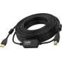 USB kábel Vision TC 10MUSB+/BL/2 USB 2.0 10m USB A USB B čierna
