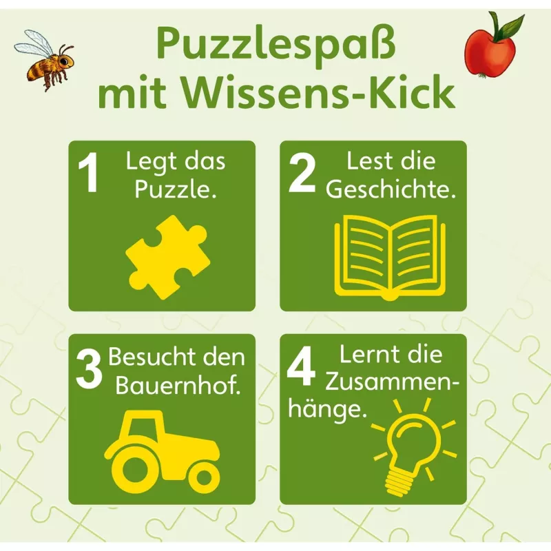 Kosmos 682651 puzzle detské puzzle 54 dielikov farma