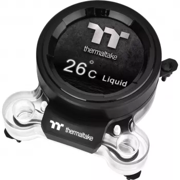 Vodné chladenie Pacific MX2 Ultra CPU vodný blok, meď, 2,1-palcový LCD snímač teploty