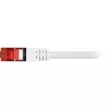 Sieťový kábel Goobay CAT 6 patch kábel RJ-45 Cat6 20 m biely