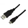 USB kábel LogiLink 0,60 m USB-A – USB Micro-B