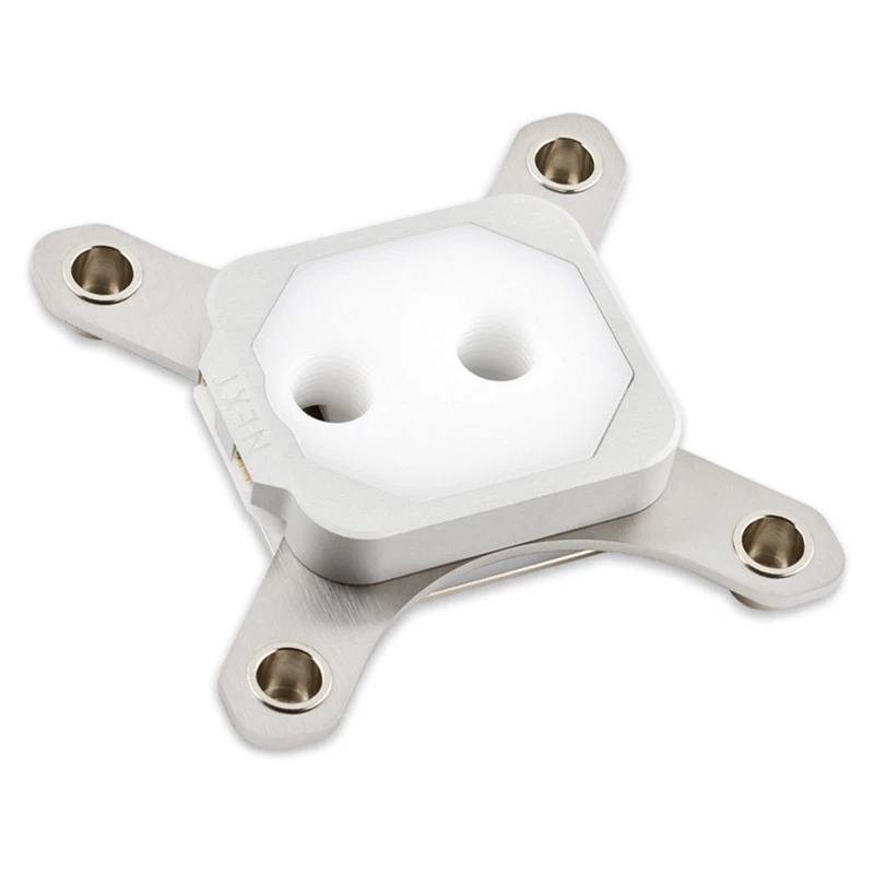Vodný chladič Aqua-Computer cuplex kryos NEXT RGBpx pre LGA 1700, acetal/nikel
