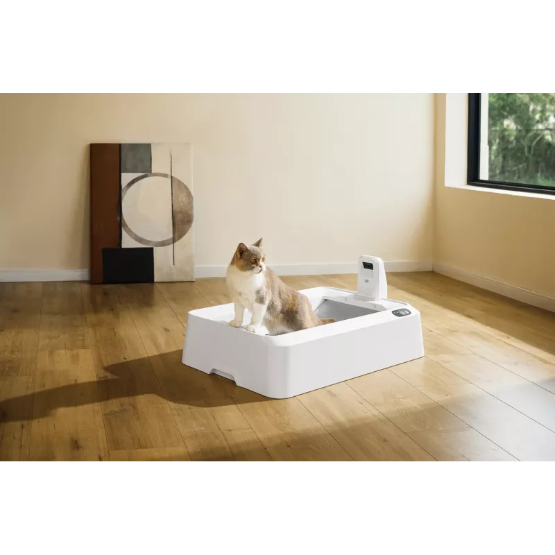 Samočistiaca toaleta pre mačky PETKIT T7-EU, biela