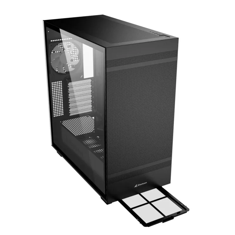 PC skriňa Sharkoon REBEL C50 RGB Full Tower čierna