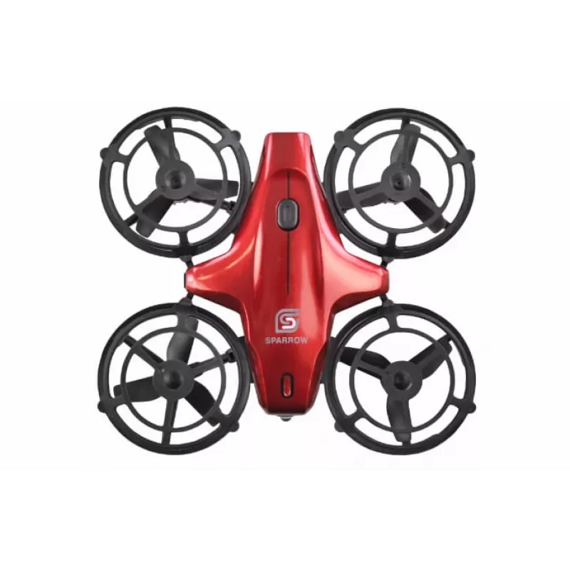 Kamerový dron Amewi 25324 mini dron 300 mAh čierna červená