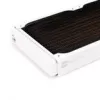 240 mm radiátor kvapalinového chladenia Alphacool NexXxoS HPE‑30 — biely