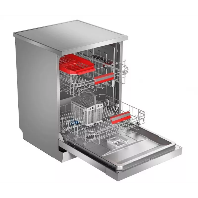 Toshiba DW-14F5EE(S)-PL voľne stojaca umývačka riadu, 60 cm, 14 súprav, strieborná
