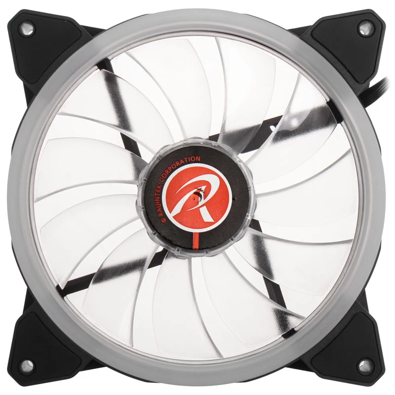 Ventilátor RAIJINTEK IRIS 14 Rainbow RGB LED 140 mm, sada 2 ks s ovládačom