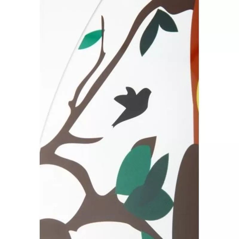 NeXtime hodiny 8169 Oohoo, Ø43 cm, nástenné, viacfarebné