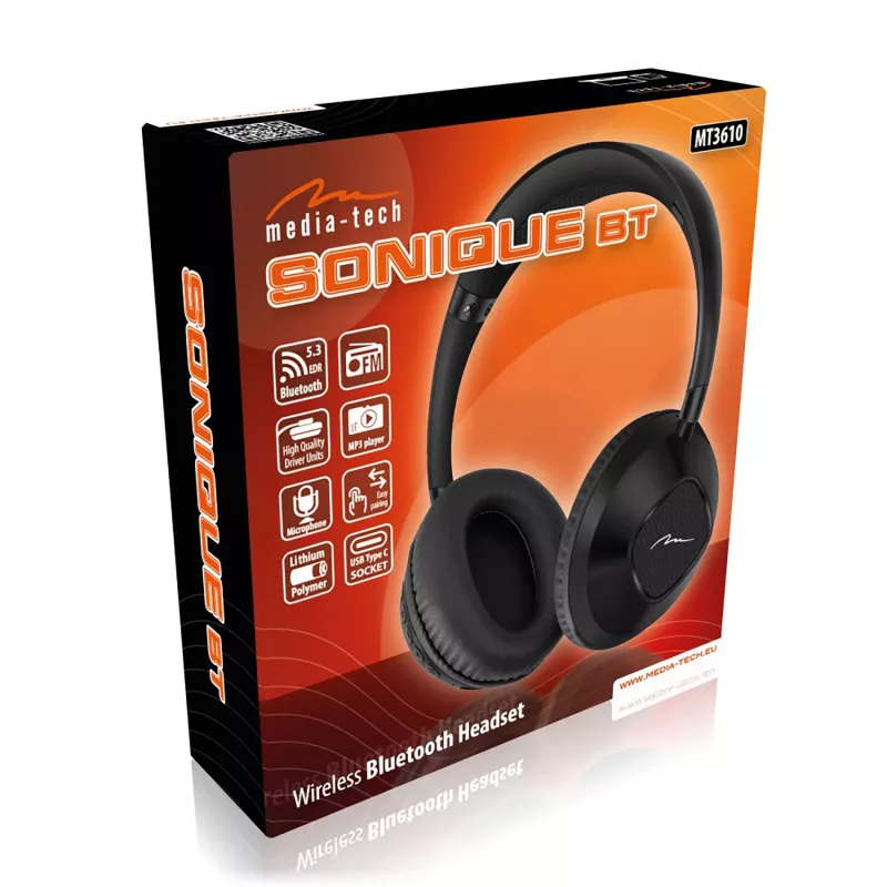 BEZDRÔTOVÉ SLÚCHADLÁ SONIQUE BT MT3610