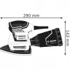 Bosch GSS 160 Multi multitool brúska 24000 RPM viacfarebná