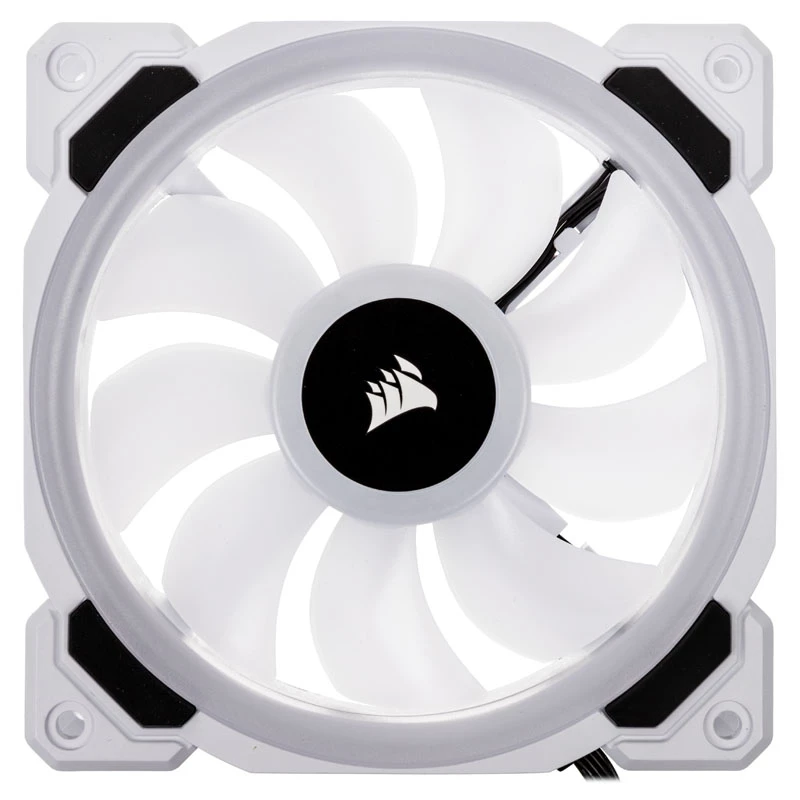 CORSAIR LL120 RGB 120mm biely PWM skriňový ventilátor balenie 3 ks