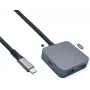 VALUE USB hub 12.99.1126 – USB 3.2 Gen 2 (Type-C host) 4 porty (2×A + 2×C) 10000 Mbit/s, čierny