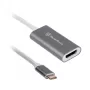 Adaptér SILVERSTONE USB 3.1 Type-C na HDMI 2.0b SST-EP07C-E, adaptér video výstupu