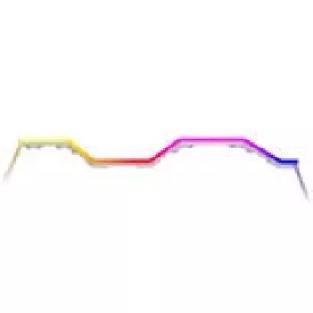 LED pásik HYTE Noodle LN70 ARGB biely — adresovateľný ARGB osvetľovací pásik pre PC skrine a ambientné osvetlenie
