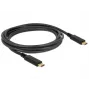 USB kábel DeLOCK 83668 USB 3.2 Gen 1 2 m USB C čierny