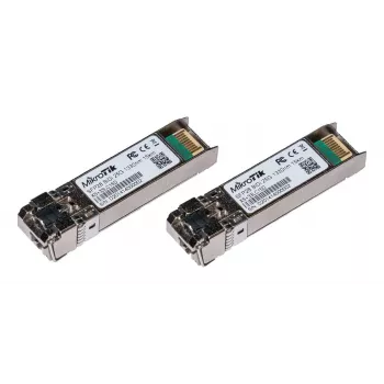 MikroTik SFP+ 10G/25G obojsmerné SFP moduly, jeden LC konektor, 15 km