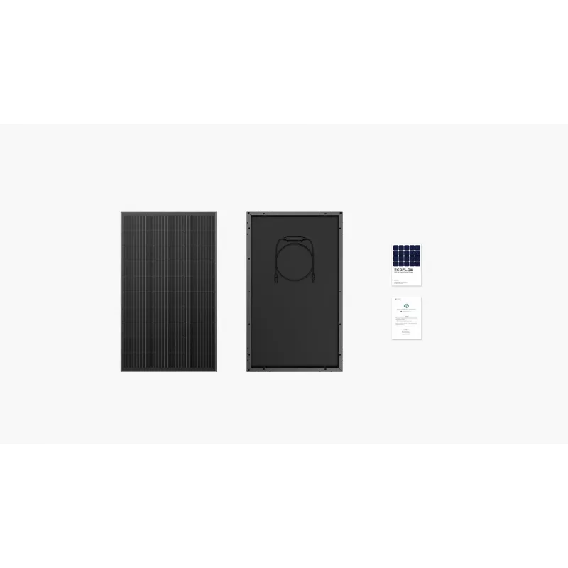 EcoFlow ZMS331 solárny panel 100W monokryštalický kremík čierny IP68