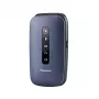 Panasonic KX-TU550 EXC mobilný telefón pre seniorov, 4G, 2,8 palca, véčkový, 1,2 MP, Bluetooth, 1400 mAh, modrý