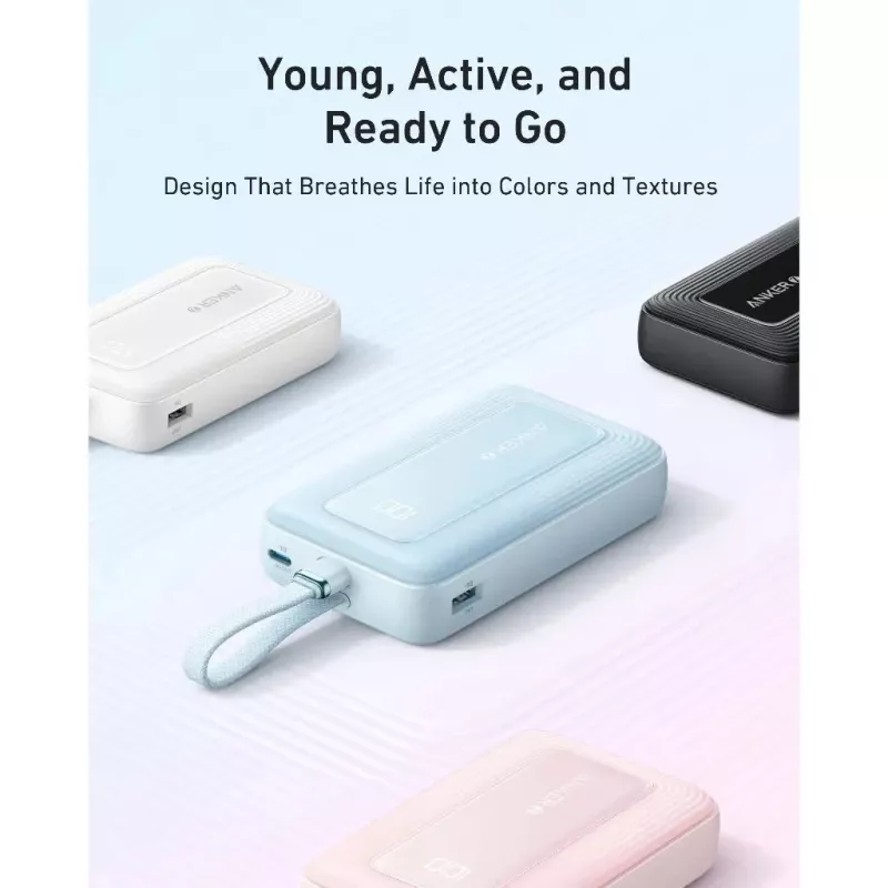 Anker Power Bank | A1689H21 | 20000 mAh | biela