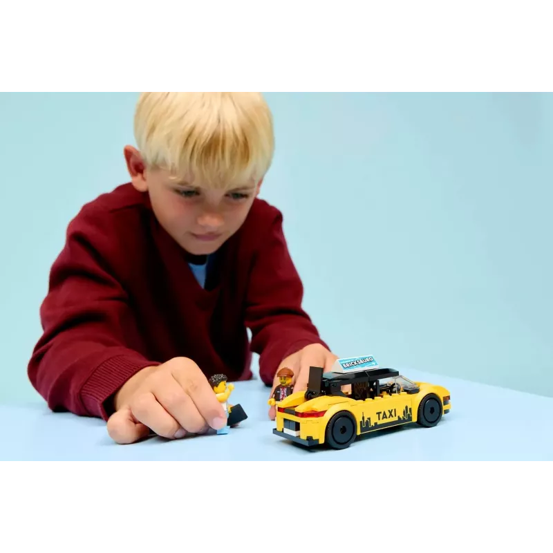 LEGO CITY 60487 Žlté taxi