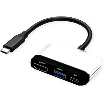 VALUE display adaptér USB C - HDMI 4K30+ 1x A+ PD - adaptér - digitálny/dátový (12.99.3199)