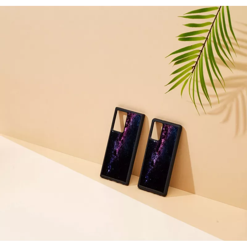 Ochranné puzdro iKins pre Samsung Galaxy Note 20 — Milky Way čierne