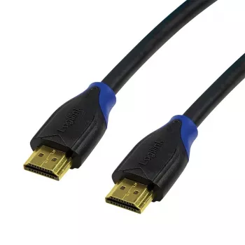 LogiLink CH0062 HDMI kábel 2 M čierny 4K UHD Audio Return Ch Gold P