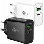 Goobay USB-C PD GaN Dual-Fast Charger (30 W) biely (75336)