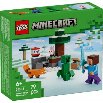 LEGO MINECRAFT 21583 Stevovo tajgové dobrodružstvo
