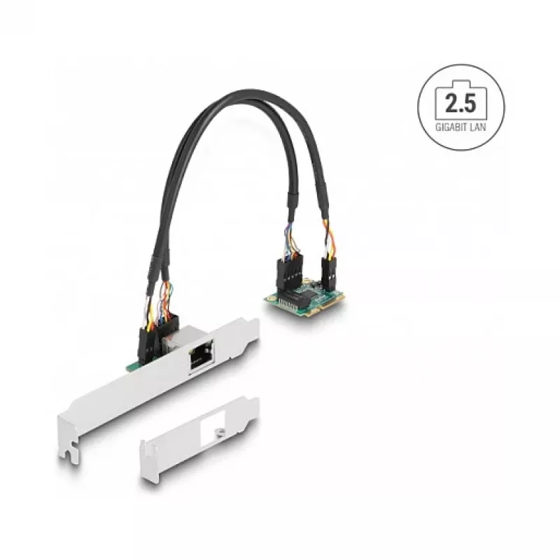 DeLOCK 95271 Interná sieťová karta 2500 Mbit/s Mini PCI Express