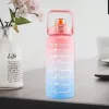 Extralink Motivačná fľaša, 2000 ml, Zeleno-fialová, BUT-190