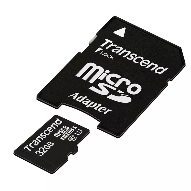 PAMÄŤOVÁ MICRO SDHC 32GB S ADAPTÉROM/CLASS10 TS32GUSDU1 TRANSCEND