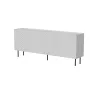 Cama Meble LUCCA 4D komoda, 200x40x80 cm, biela