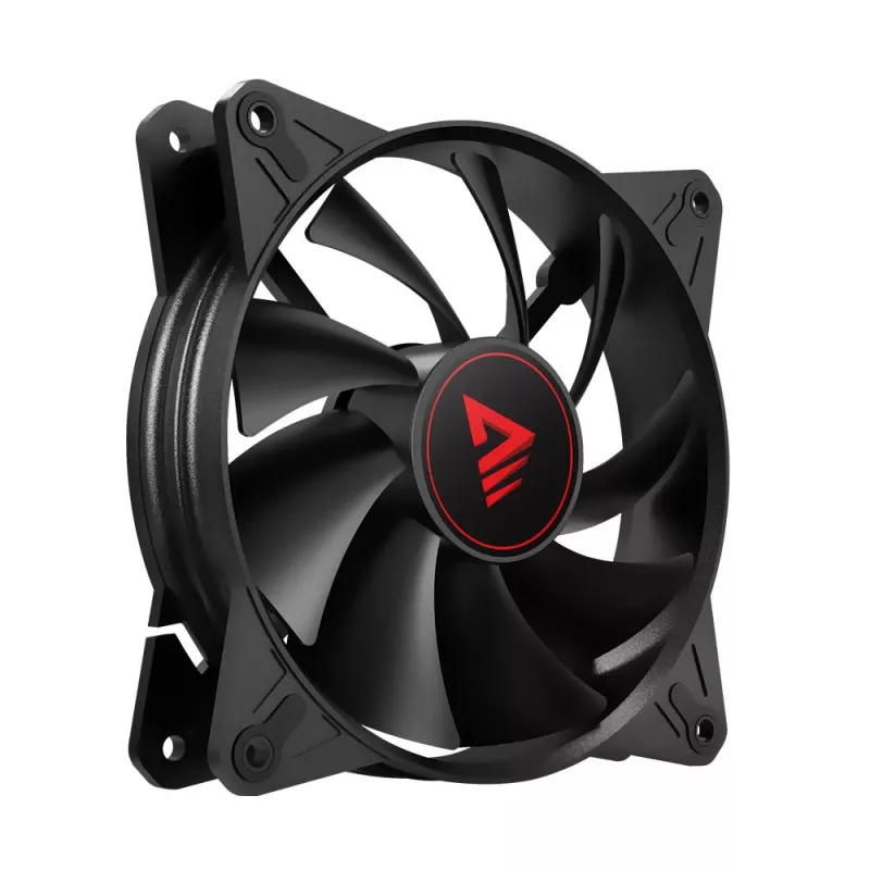 SAVIO BLADE X1 sada ventilátorov, 3 x 120 mm, 4-pinový PWM, čierna
