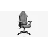 Aerocool Crown AeroSuede univerzálna herná stolička s čalúnenou sedacou plochou, kamenná sivá