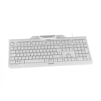 CHERRY KC 1000 SC klávesnica USB Swiss sivá
