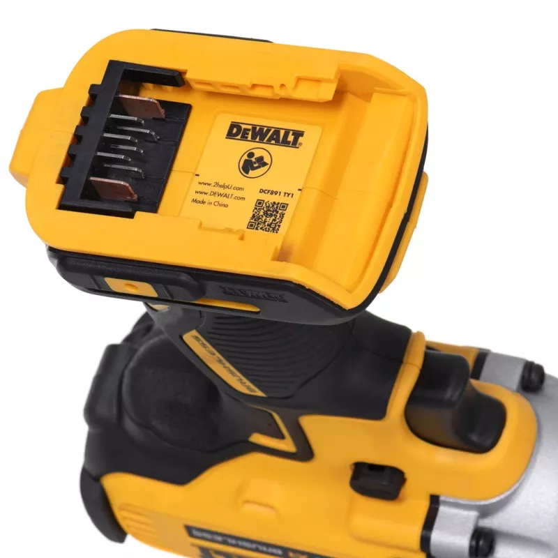 DeWALT DCF891NT-XJ elektrický skrutkovač/rázový uťahovač žltá