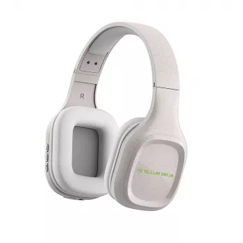 Slúchadlá Tellur zelené Bluetooth cez uši Pulse Foldable Cream TLL511441