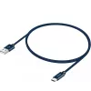 Kábel YENKEE YCU 301 BE USB-A 2.0/USB-C 1m fialový