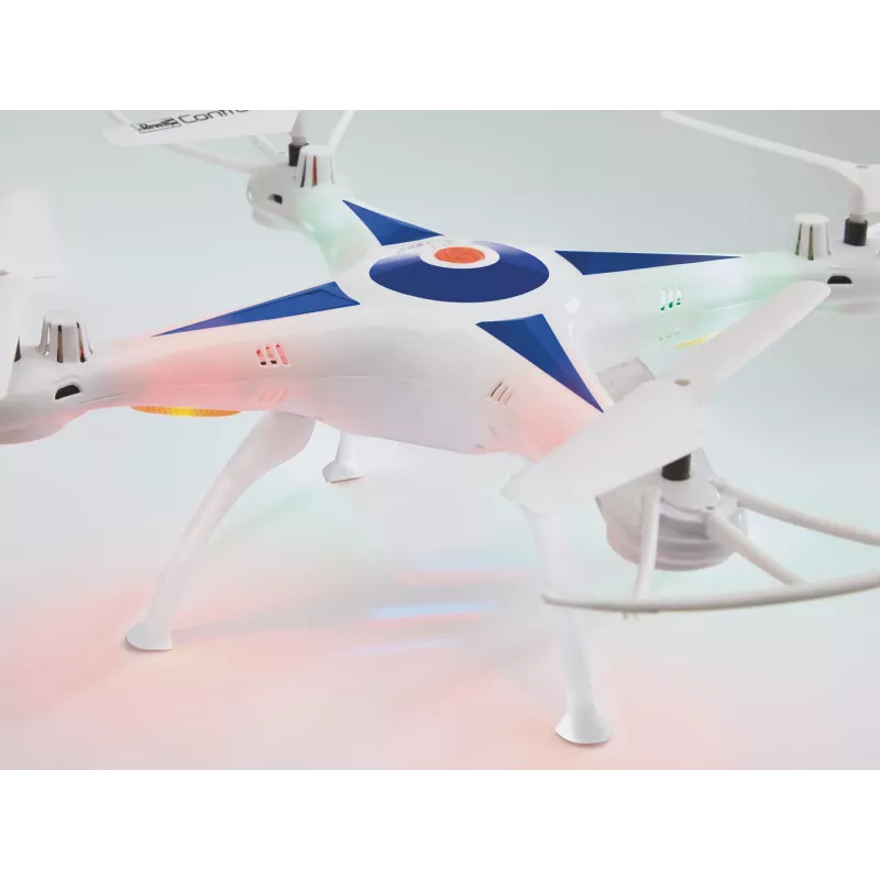Revell GO STUNT 4 rotory quadkoptéra 380 mAh modrá, biela