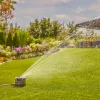 Kruhový postrekovač Gardena AquaPrecise čierna modrá sivá 1 ks