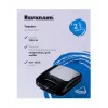 Ravanson OP-7050 Sendvičovač 3v1, 1200 W, Čierny/Strieborný