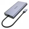 Hub UNITEK uHUB S7 USB 3.2 Gen 1 Type-C sivý