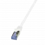 Sieťový kábel LogiLink PrimeLine Cat.7 RJ-45 S/FTP 0,5 m biely