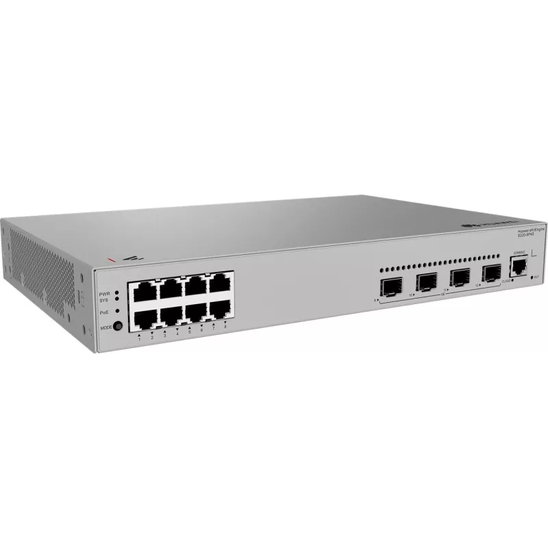 Managed Switch Huawei S220-8P4S L2 Gigabit Ethernet 8 portov PoE 1U