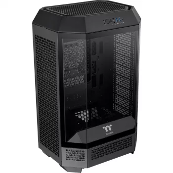Thermaltake The Tower 300 Black Micro Tower Tempered Glass PC Gaming skriňa