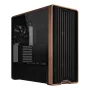 PC skriňa Lian Li Lancool LAN217X Midi Tower čierna, drevo