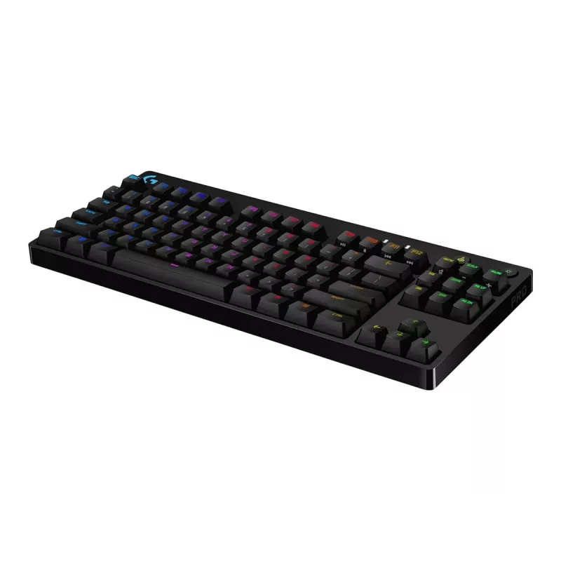Logitech G PRO herná klávesnica - klávesnica - QWERTY - španielska - čierna (920-010593)